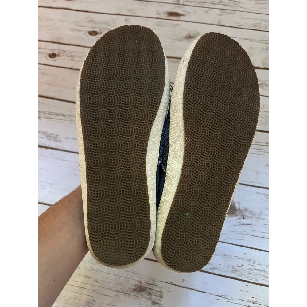 G.H. Bass & Co. Bass-Dune Slip On Shoes Grey Frayed Canvas Mens 10M - Picture 6 of 7